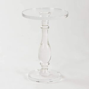 Elegant transparent dessert display