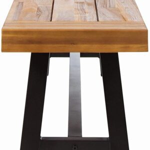 Rustic wood table design