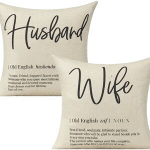 Sentimental pillows with partner definitions