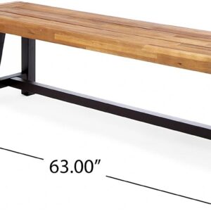 Modern wooden bench design