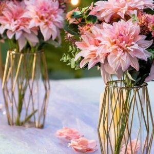 Elegant floral table centerpiece