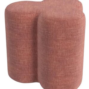 Contemporary double-cylinder ottoman design