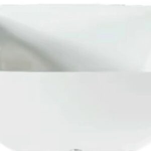 Minimalist white ceramic bowl design