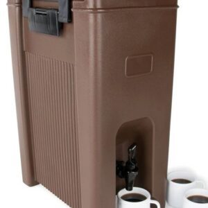 Large insulated drink container and cups