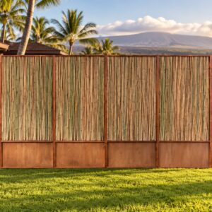Bamboo and Wood Walls