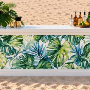 8' Tropical Monstera Bar